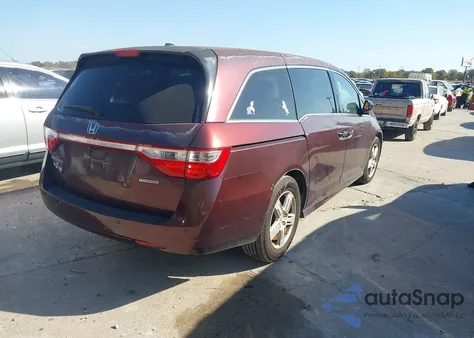 2011 Honda Odyssey Touring/Touring Elite from USA, damaged, VIN 5FNRL5H98BB074754